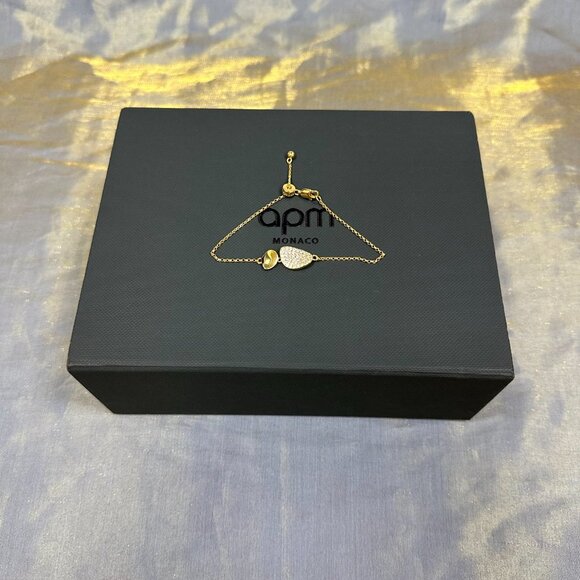 APM Monaco Galet Gold Bracelet - Picture 5 of 5